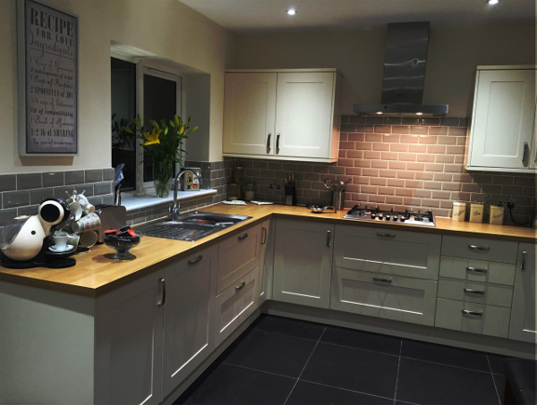 Photo of a clean renovated kitchen